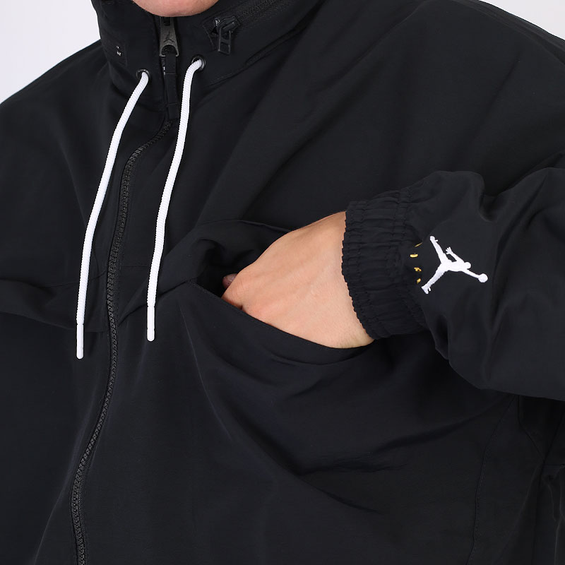 мужская черная куртка Jordan Jumpman Windbreaker DA7172-010 - цена, описание, фото 4
